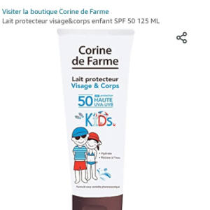 Destock New Le groupe - Lait protecteur Corine de Farme indice 50