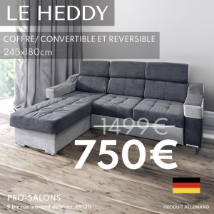 Promo canapé HESDY